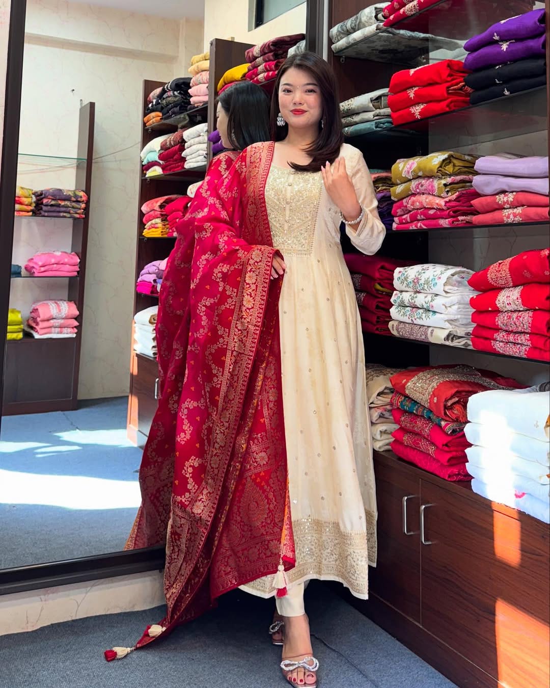 Chandni Charm Flared Suit